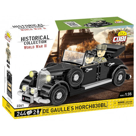 Cobi 2261 - Konstruktionsspielzeug - WWII: CDG'S 1936 HORCH 830 Cobi 2261 - Konstruktionsspielzeug - WWII: CDG'S 1936 HORCH 830